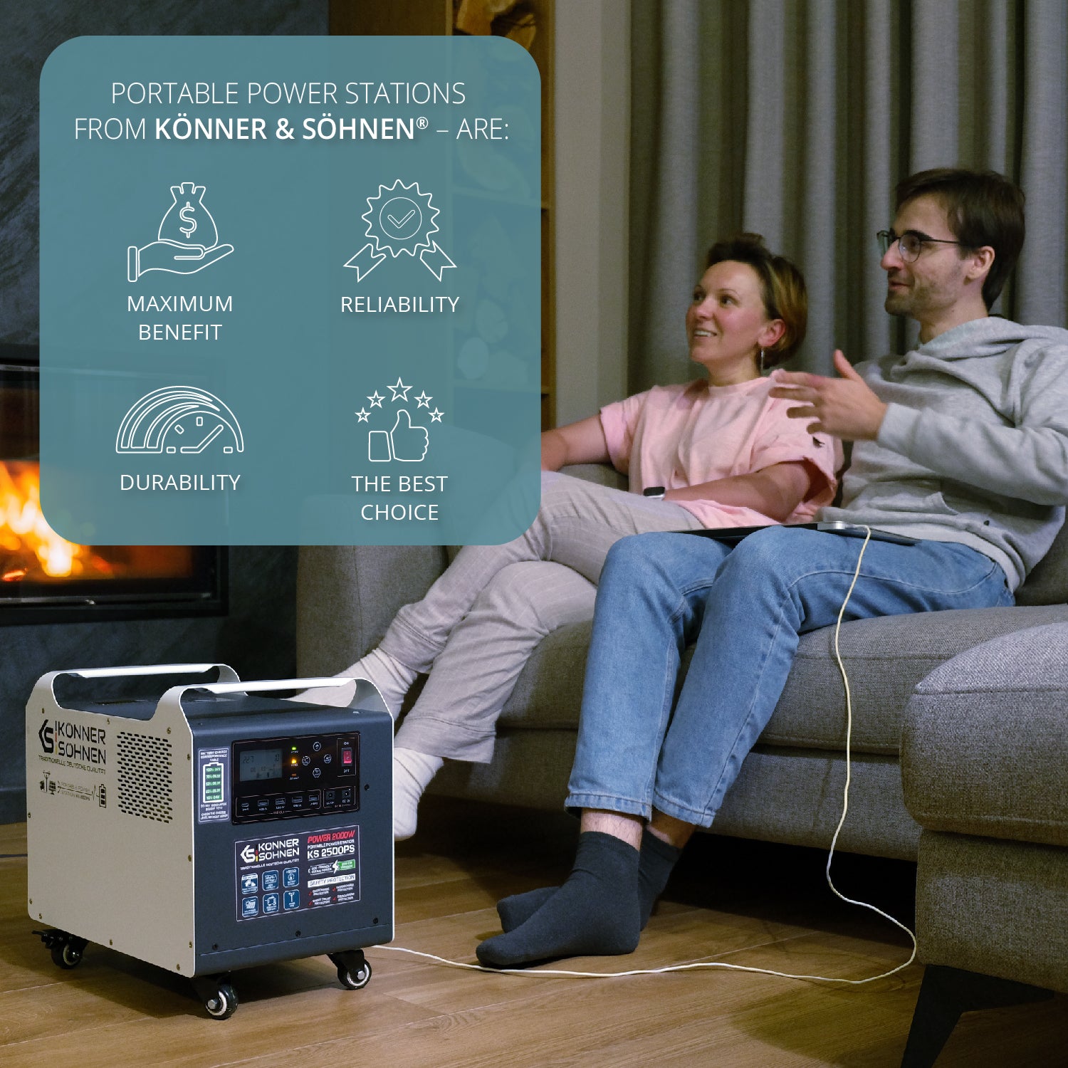 Výkonná elektrárna KS 2500PS