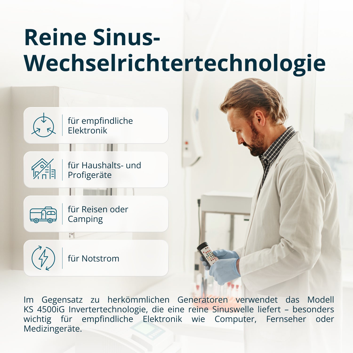 Gerador Inversor a Duplo Combustível KS 4500iG