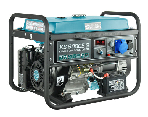 LPG/Бензинов генератор „Könner & Söhnen“ KS 9000E G