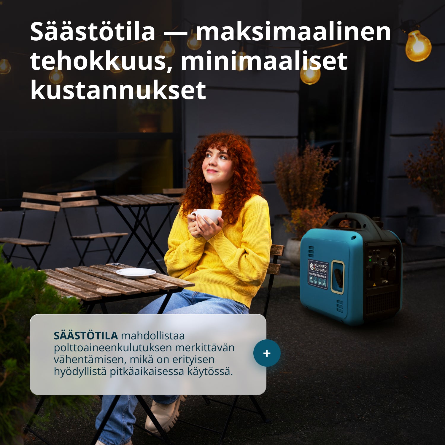 Invertterigeneraattori KS 1900i S