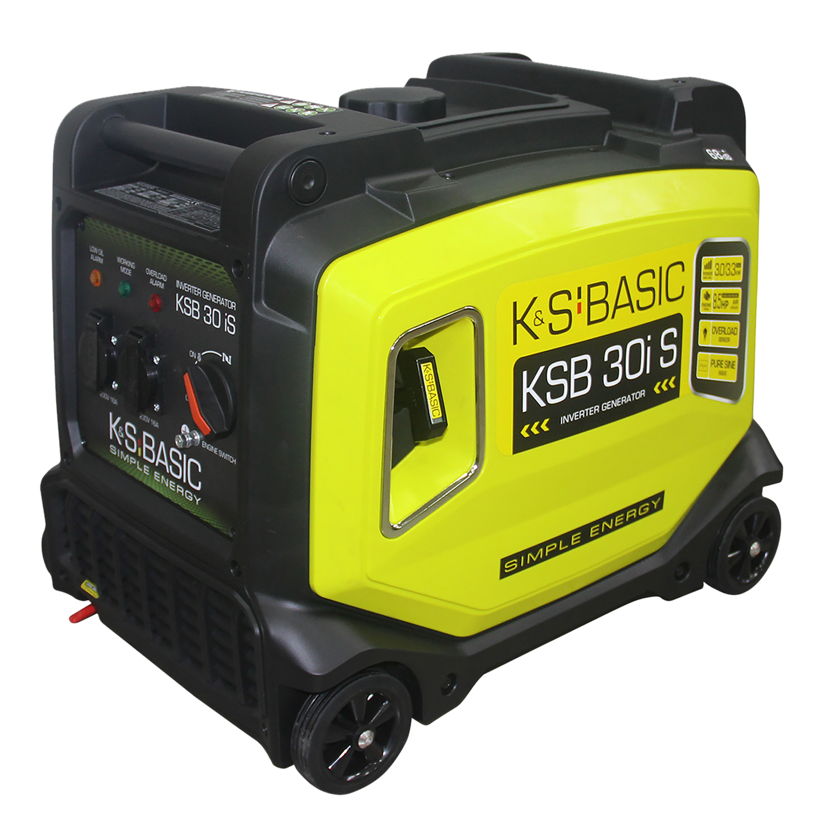 Invertterigeneraattori KSB 30i S