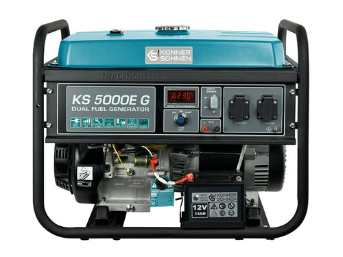LPG/Бензинов генератор „Könner & Söhnen“ KS 5000E G