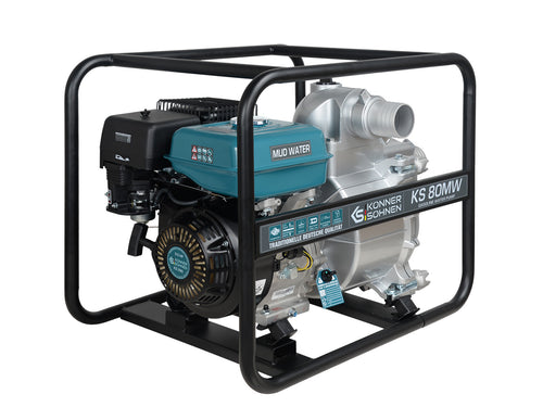 Motorpump för lerigt vatten KS 80MW