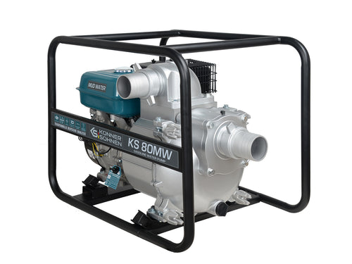 Motorpump för lerigt vatten KS 80MW