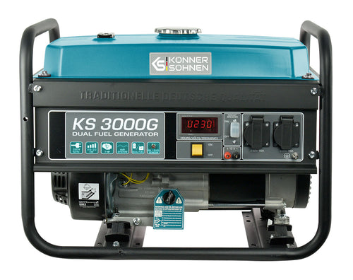 LPG/Бензинов генератор „Könner & Söhnen“ KS 3000G