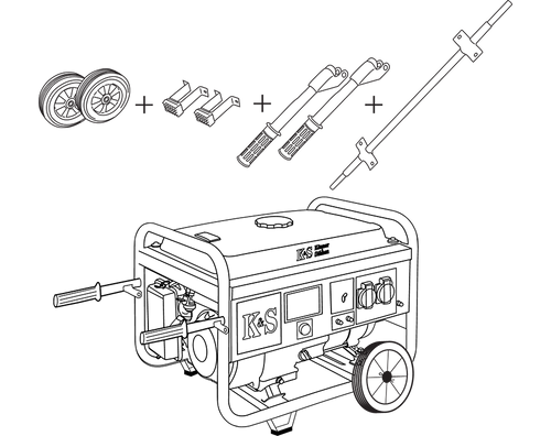 Szállítási készlet KS 3 KIT