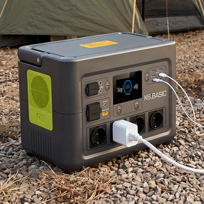 Vysoká energetická kapacita — 1024 Wh při výkonu 1200 W