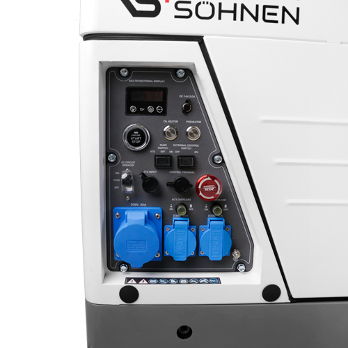 Ergonomisches Bedienfeld