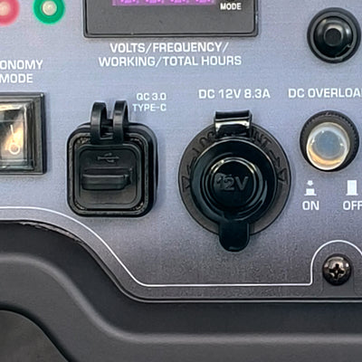 Πρίζα 12V και Έξοδοι USB