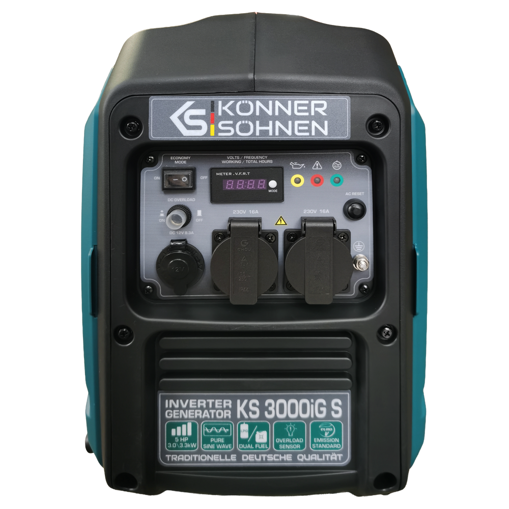 LPG/benzin inverteres generátor KS 3000iG S