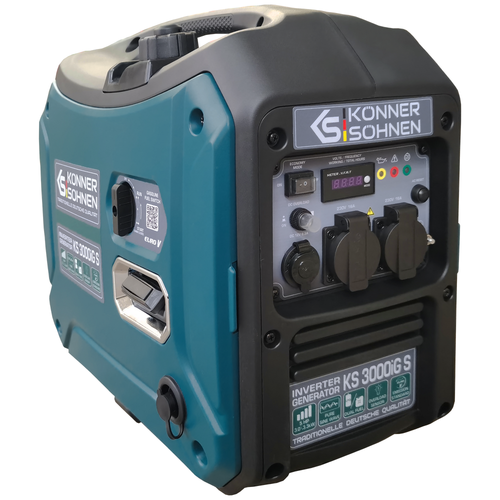LPG/benzin inverteres generátor KS 3000iG S