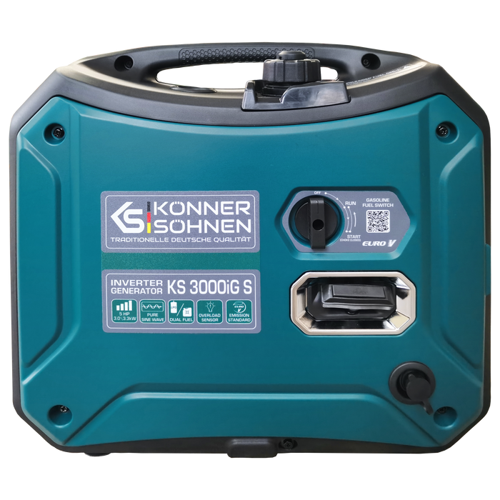 LPG/benzin inverteres generátor KS 3000iG S