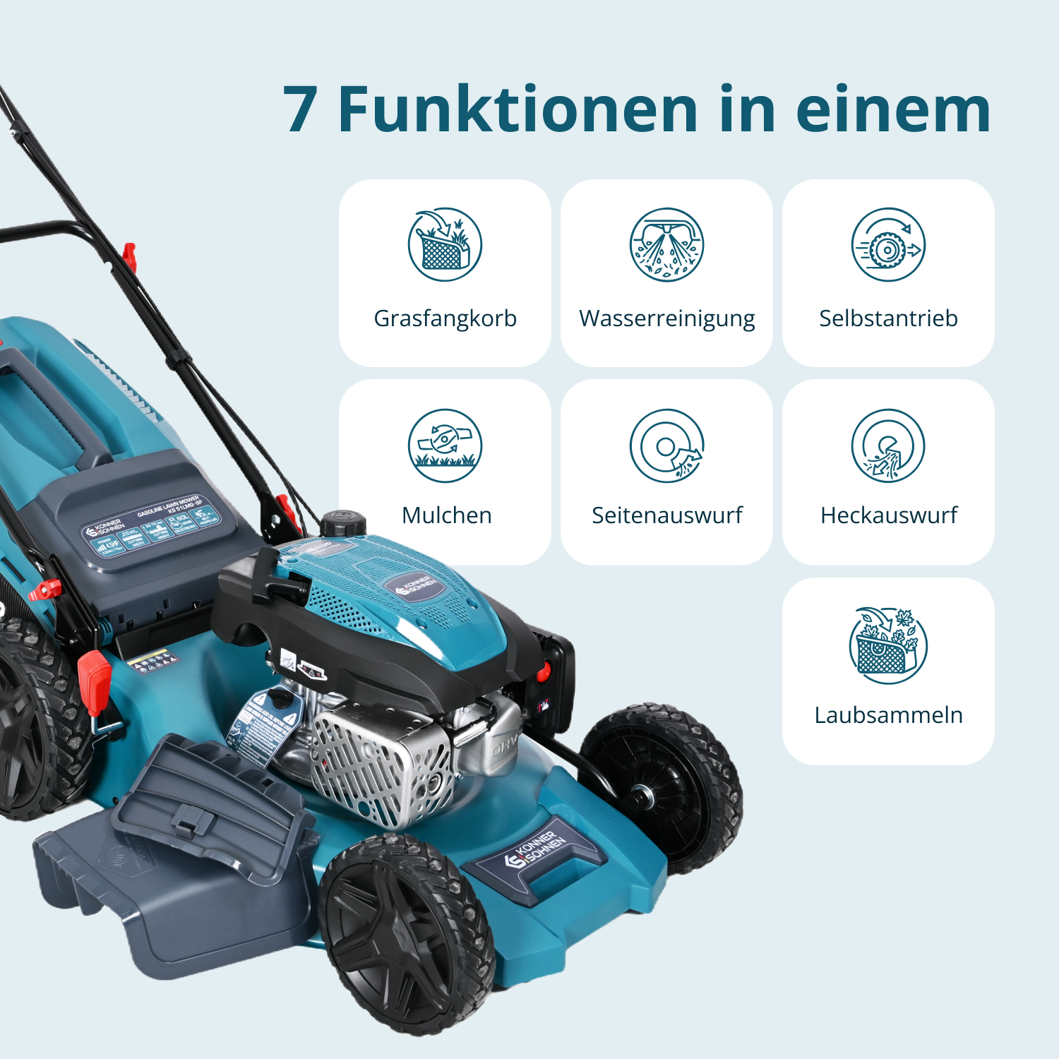Benzindrevet Plæneklipper KS 51LMG-SP