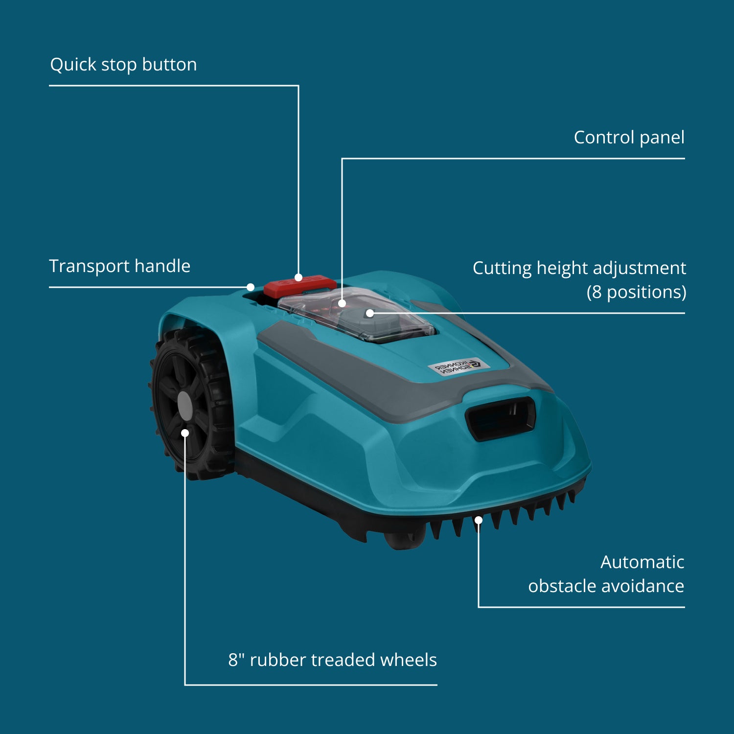 Robotic lawnmower KS 22RLM (Refurbished Good)