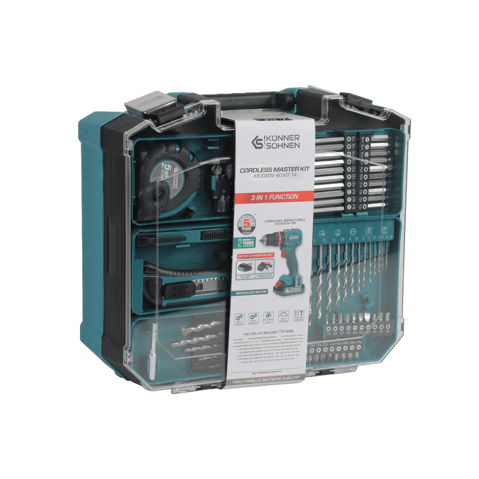 Vezeték nélküli Mester Készlet KS ID20V-60 KIT 74