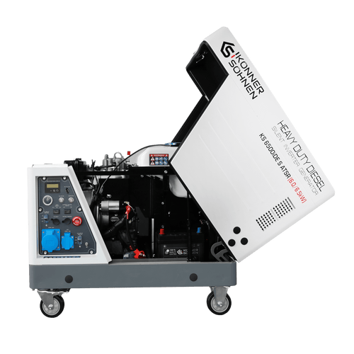 Generatore diesel inverter in cofano insonorizzato KS 6500iDE S ATSR