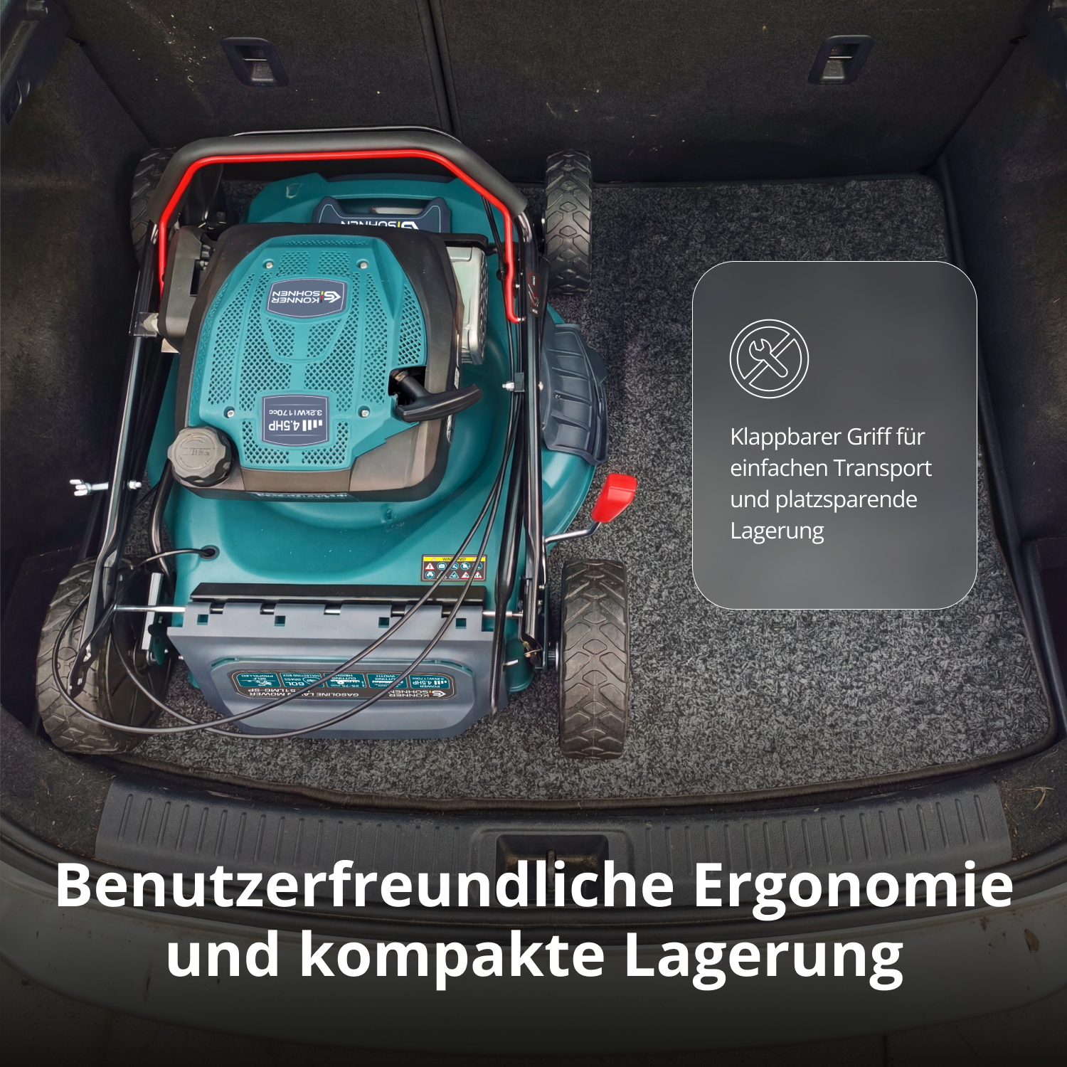 Benzindrevet Plæneklipper KS 51LMG-SP