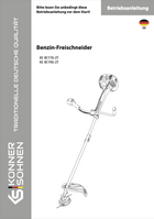 Bensiinikäyttöinen raivaussaha & siimaleikkuri KS BC17G-2T, KS BC19G-2T
