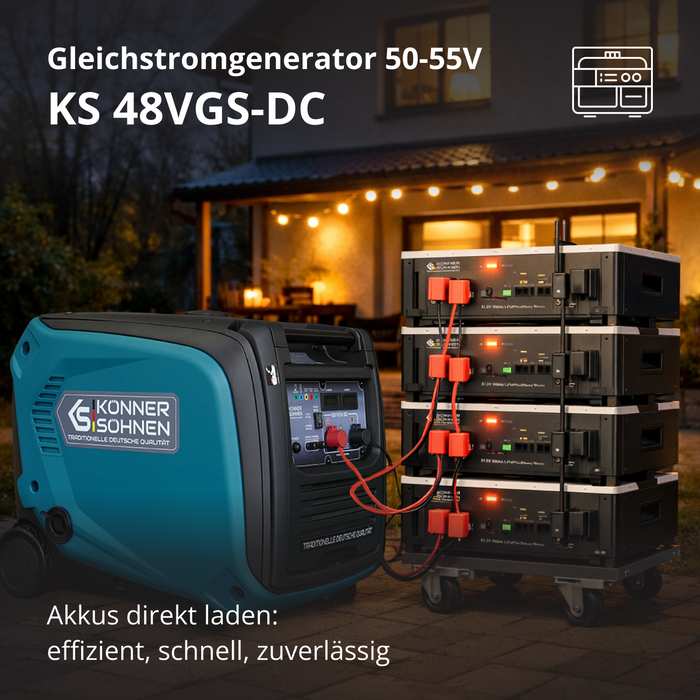 KS 48VGS-DC Likströmsgenerator, version 50–55V