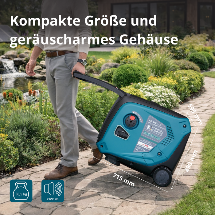 KS 48VS-DC Generator jednosmerne struje, verzija 50–55V