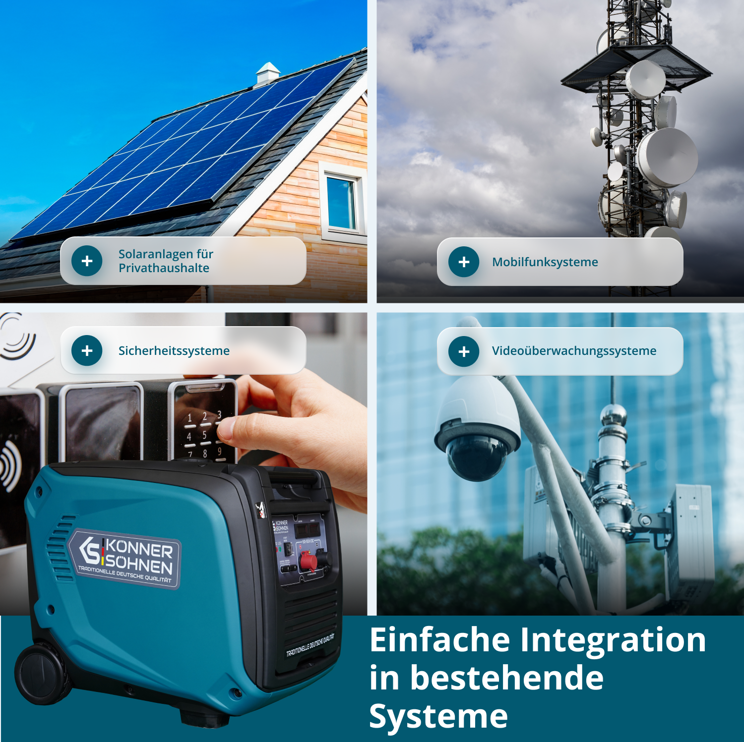 KS 48VS-DC Egyenáramú generátor, 50–55V változat