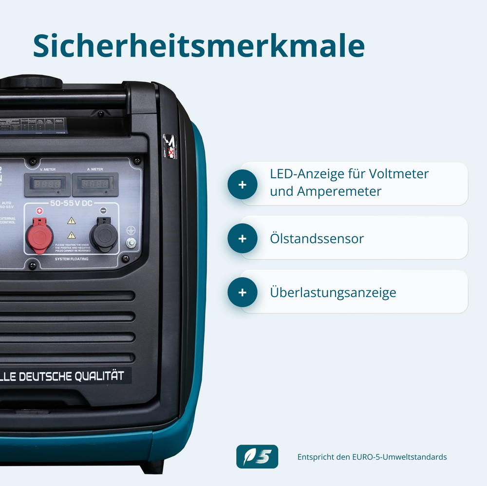 KS 48VS-DC Generator jednosmerne struje, verzija 50–55V
