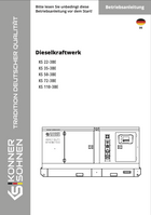 Grupos electrógenos diésel KS 22-3BE, KS 35-3BE, KS 50-3BE, KS 72-3BE, KS 110-3BE