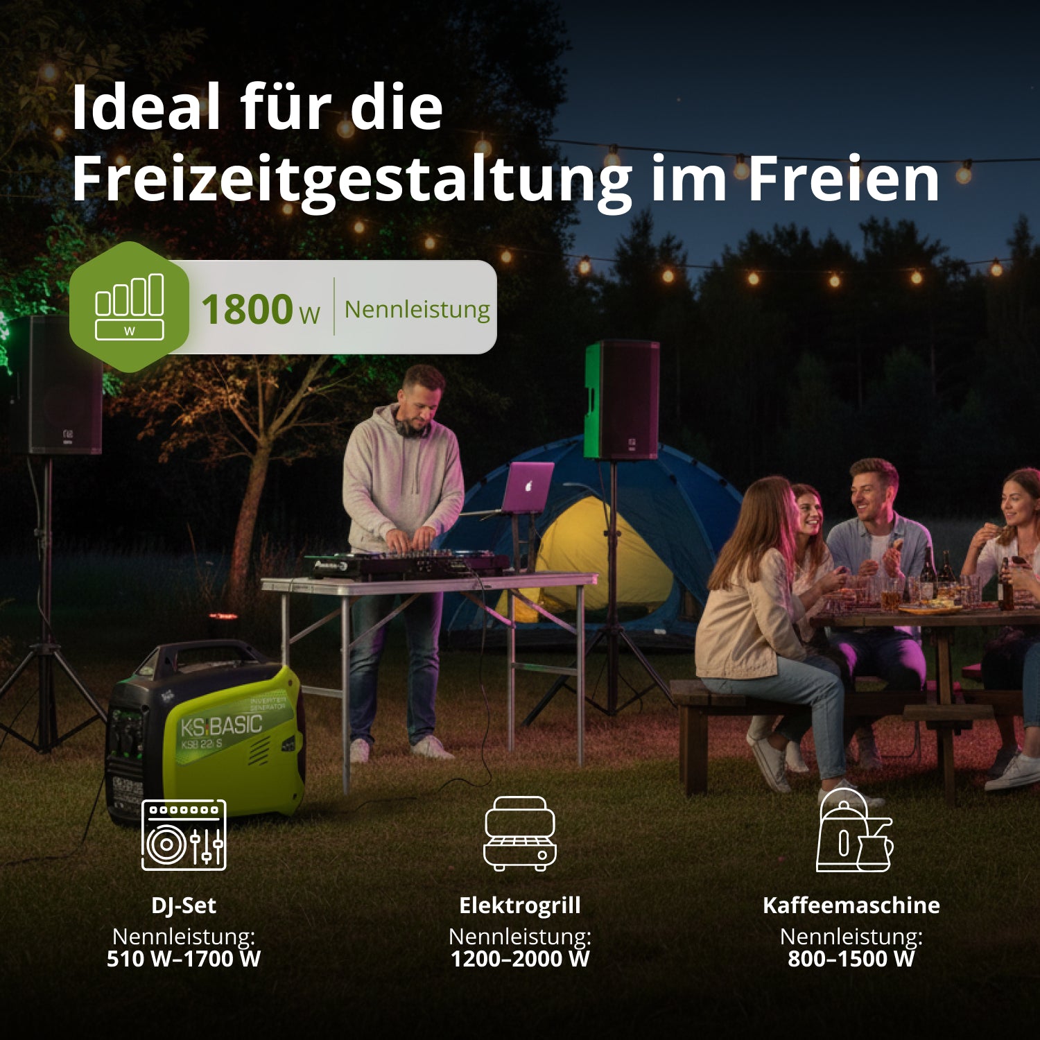 Gerador inversor KSB 22i S