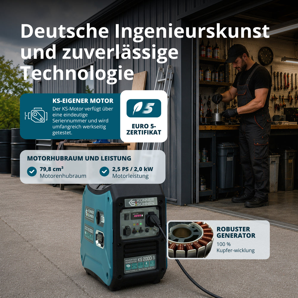 Gerador inversor KS 2000i S