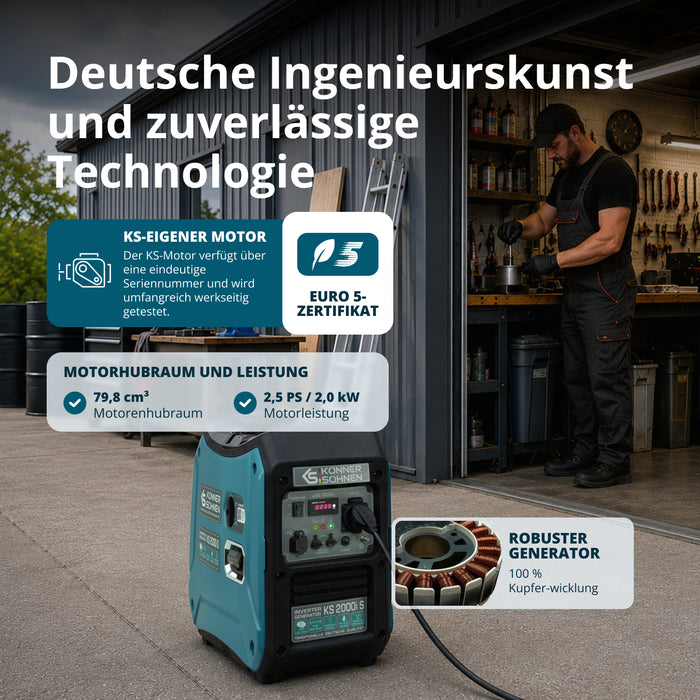 Gerador inversor KS 2000i S