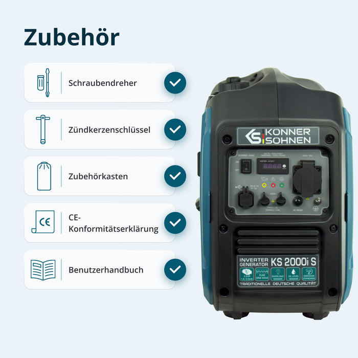 Gerador inversor KS 2000i S