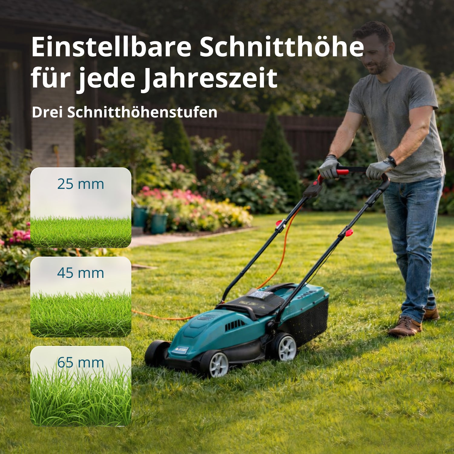 Elektrisk Plæneklipper KS 32LM12-BL