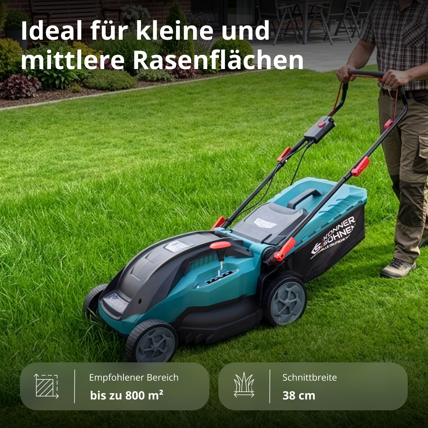Elektro Rasenmäher KS 38LM16-BL