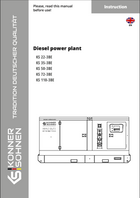 Дизелови електроцентрали KS 22-3BE, KS 35-3BE, KS 50-3BE, KS 72-3BE, KS 110-3BE
