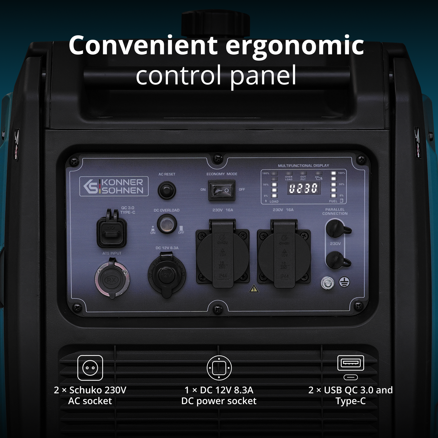 Inverter generator KS 4000iE S