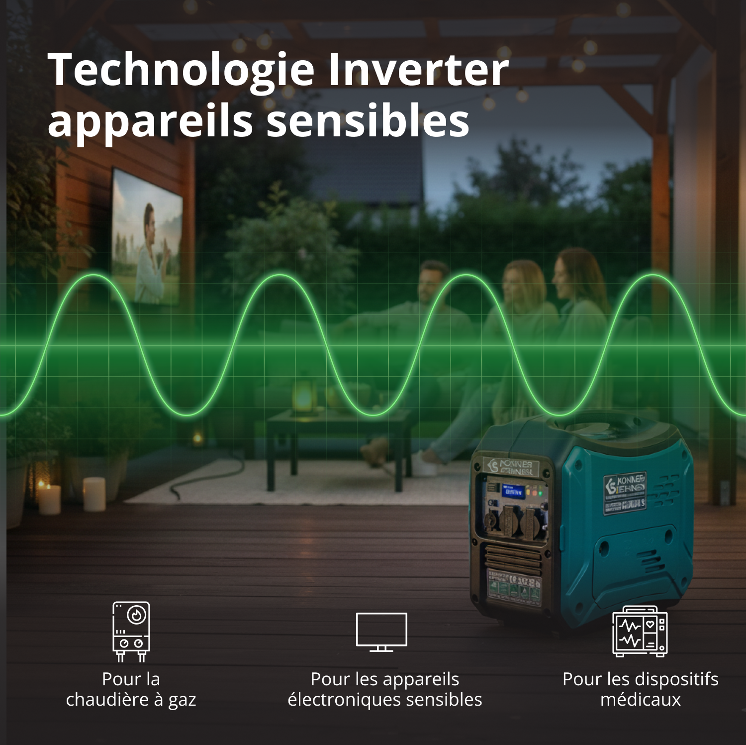 Groupe électrogène inverter KS 3000i S