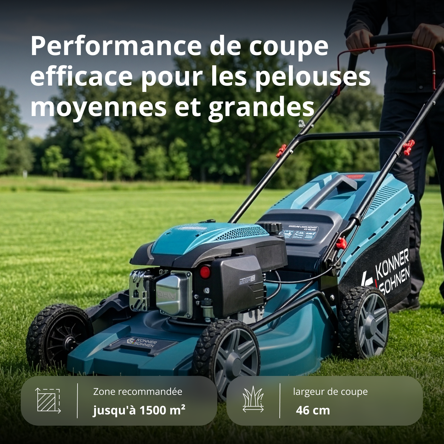 Tondeuse à essence KS 46LMG