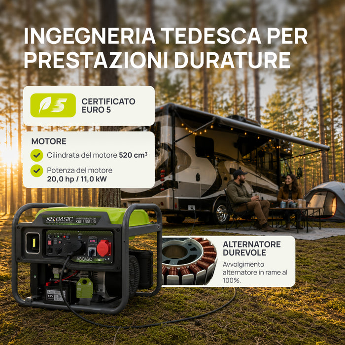 Generatore inverter KSB 110iE-1/3