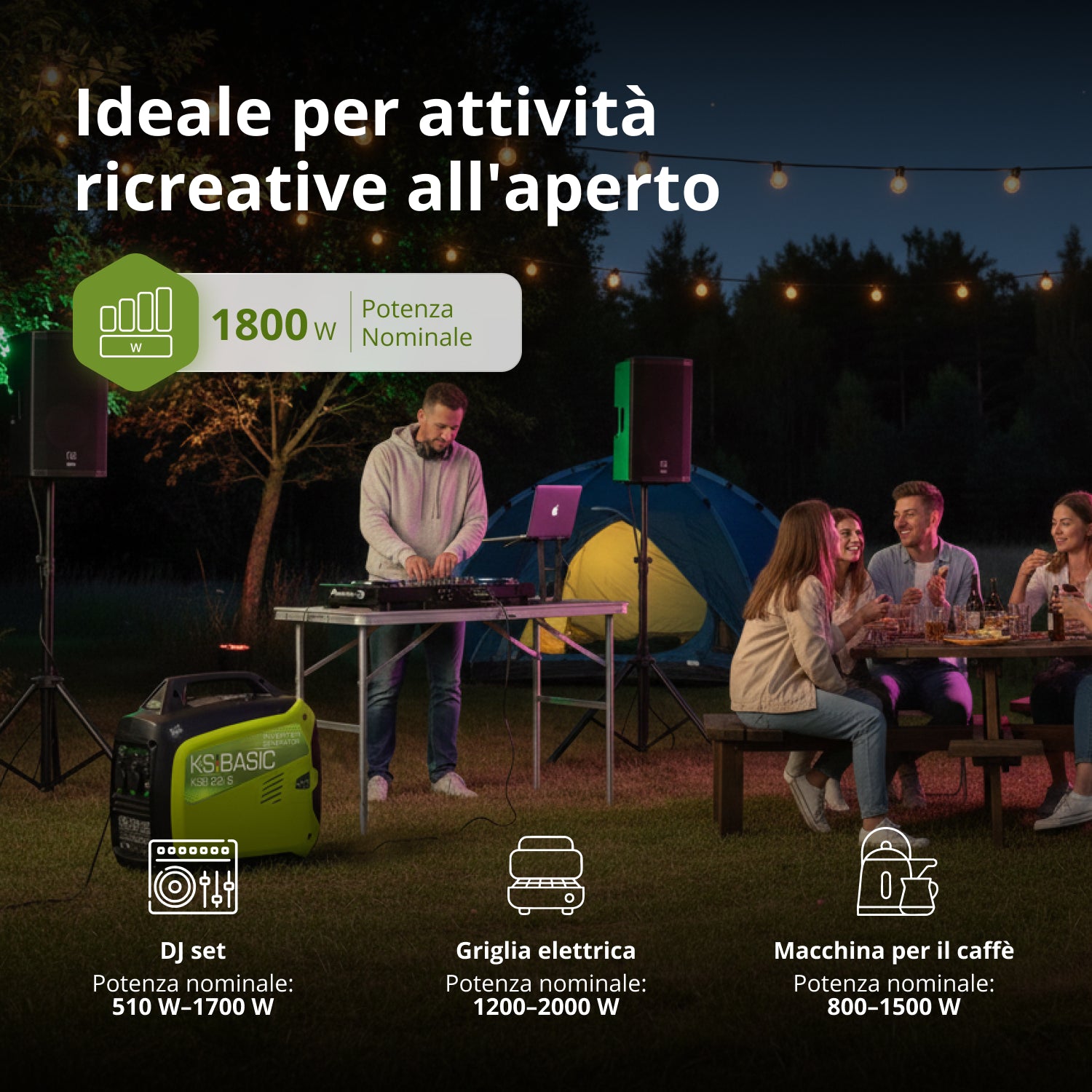 Generatore di inverter KSB 22i S