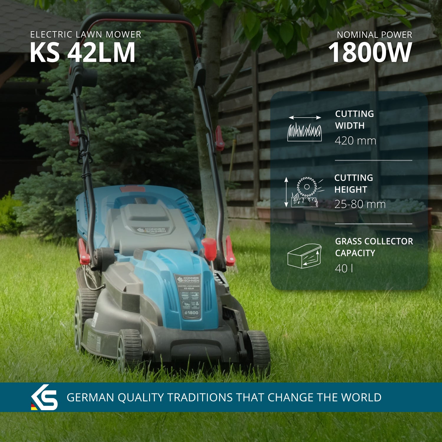 Електрическа косачка KS 42LM