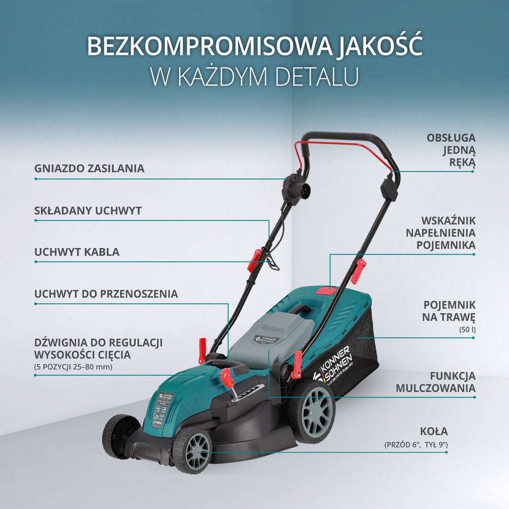 Elektryczna kosiarka do trawy KS 42LM