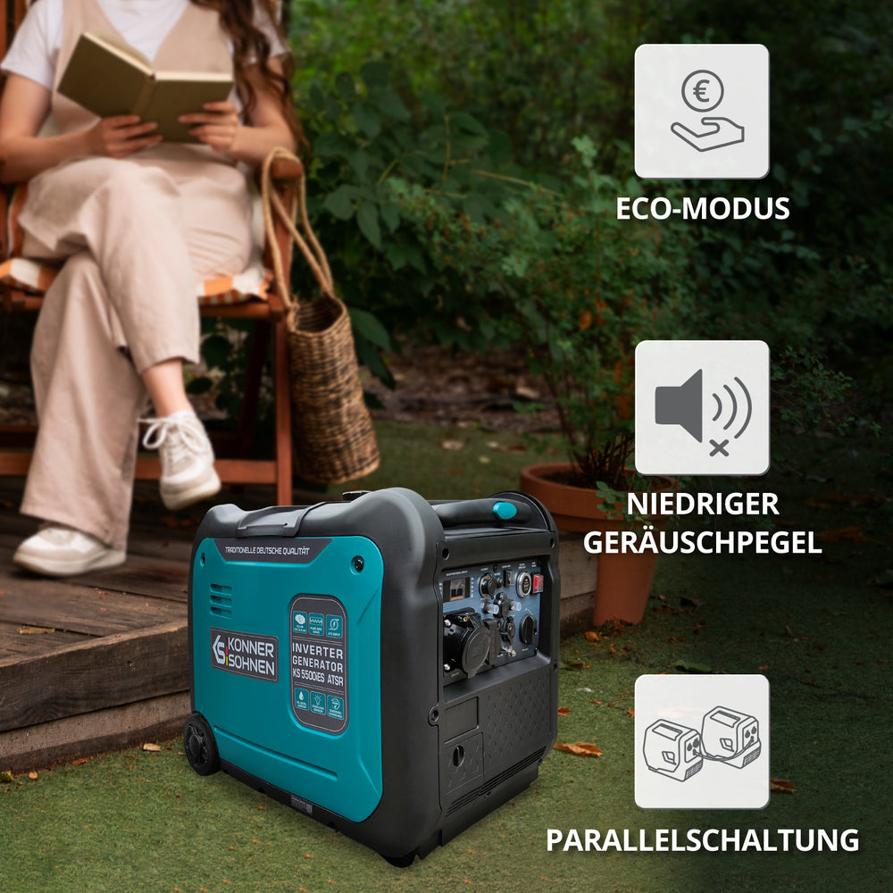 Инвертер генератор KS 5500iE S ATSR