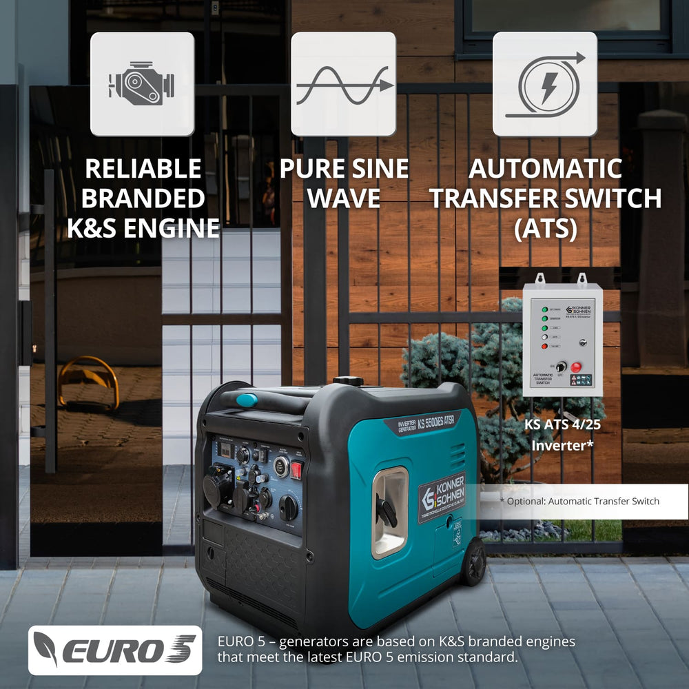 Inverter generátor KS 5500iE S ATSR