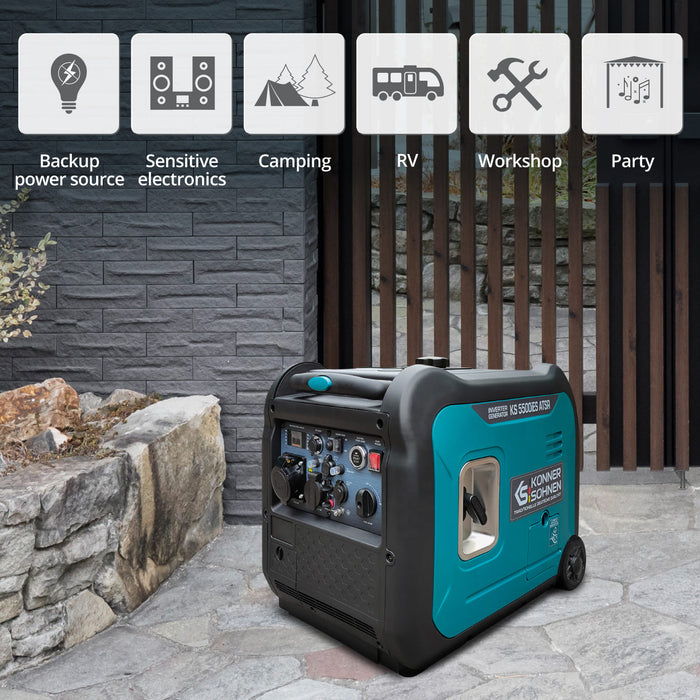 Inverter generátor KS 5500iE S ATSR