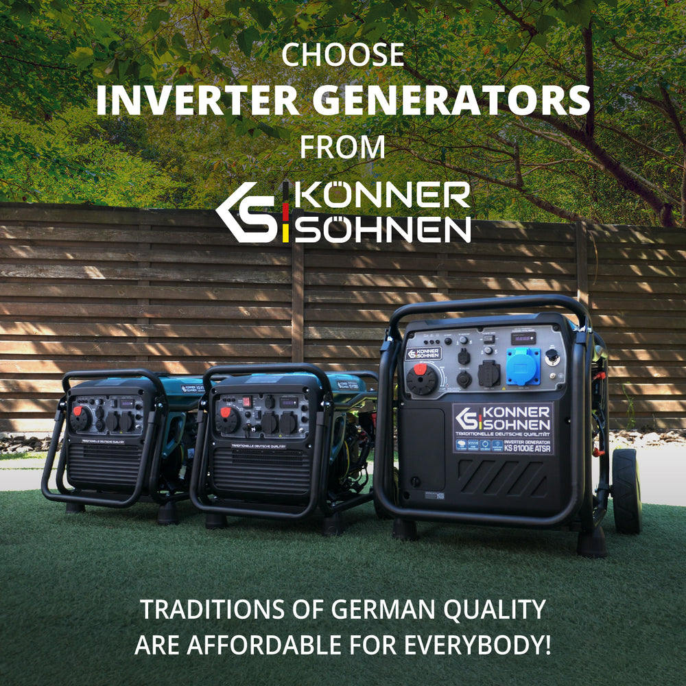 Invertergenerator KS 8100iE ATSR