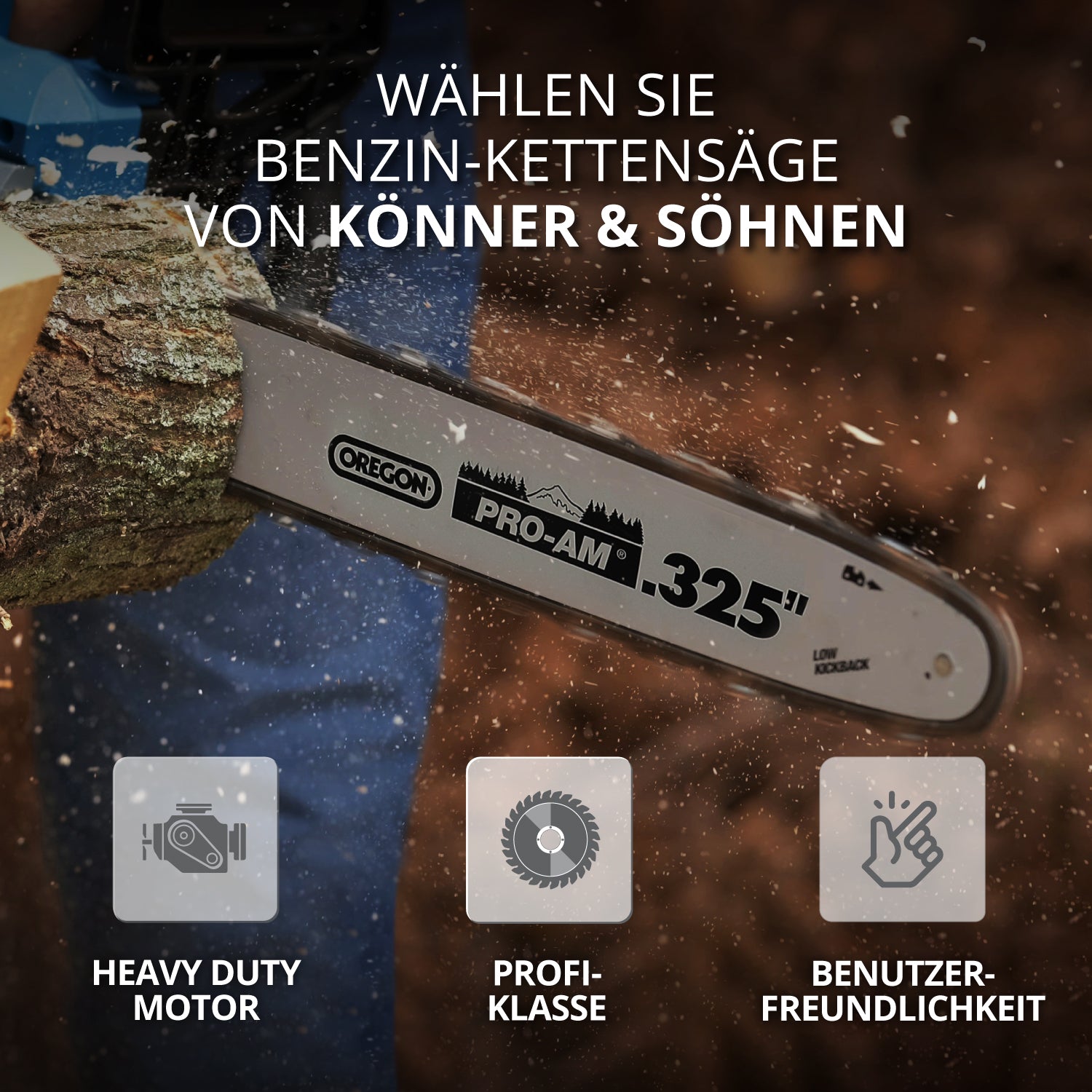 Benzinska motorna testera KS CS21G-16-1