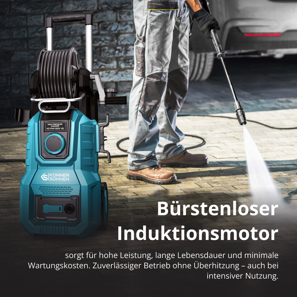 Højtryksrenser KS PW160V-BL