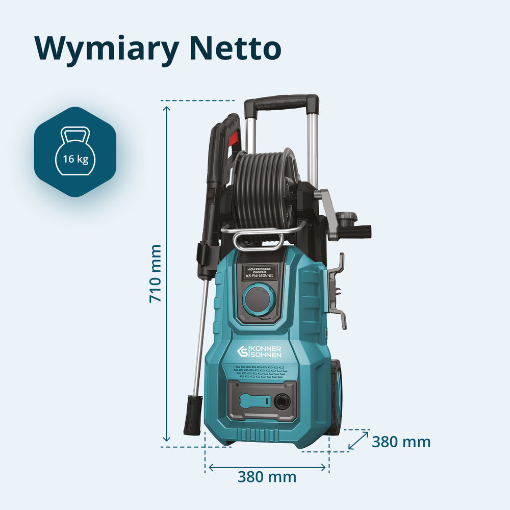 Myjka ciśnieniowa KS PW160V-BL