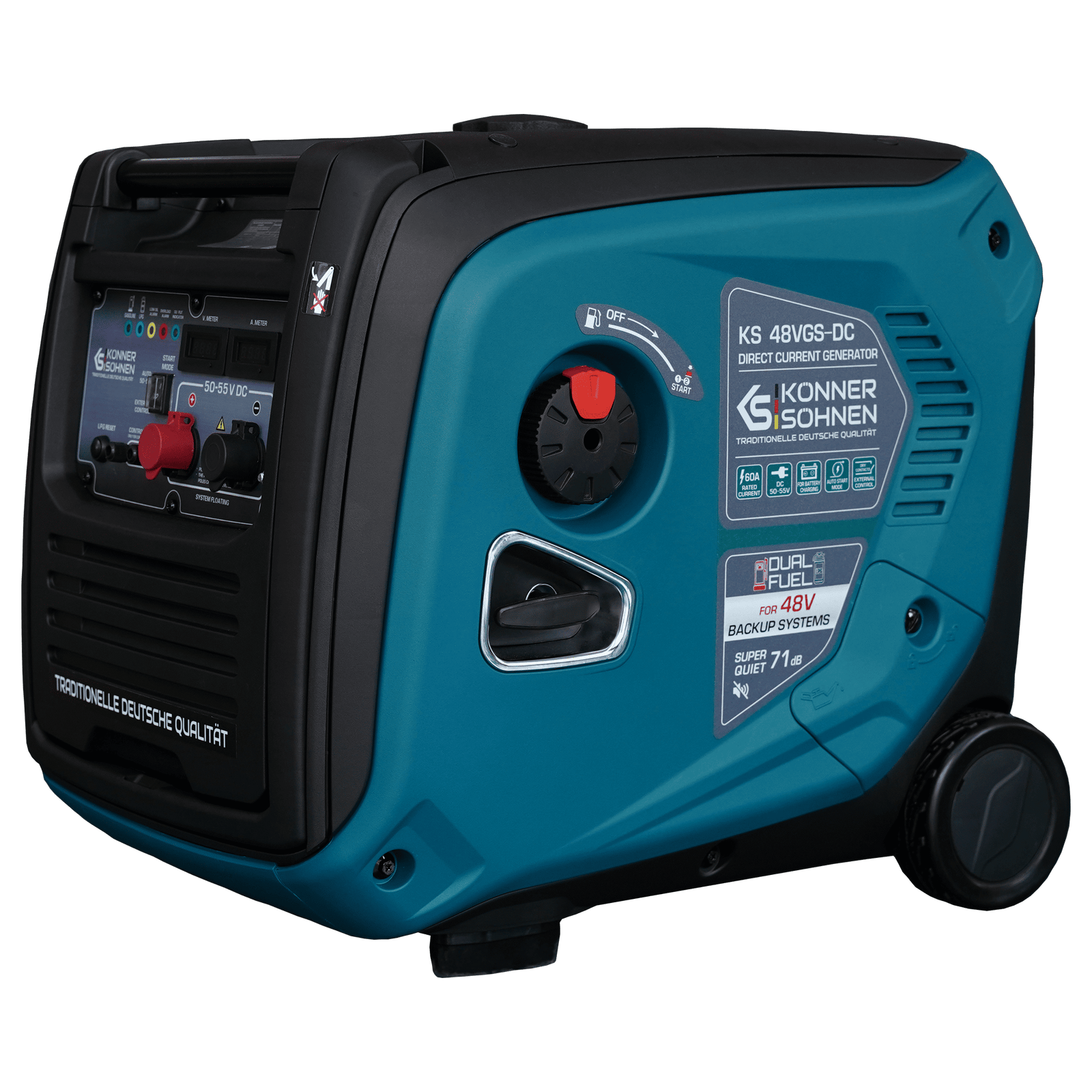 KS 48VGS-DC Gelijkstroomgenerator, versie 50–55V