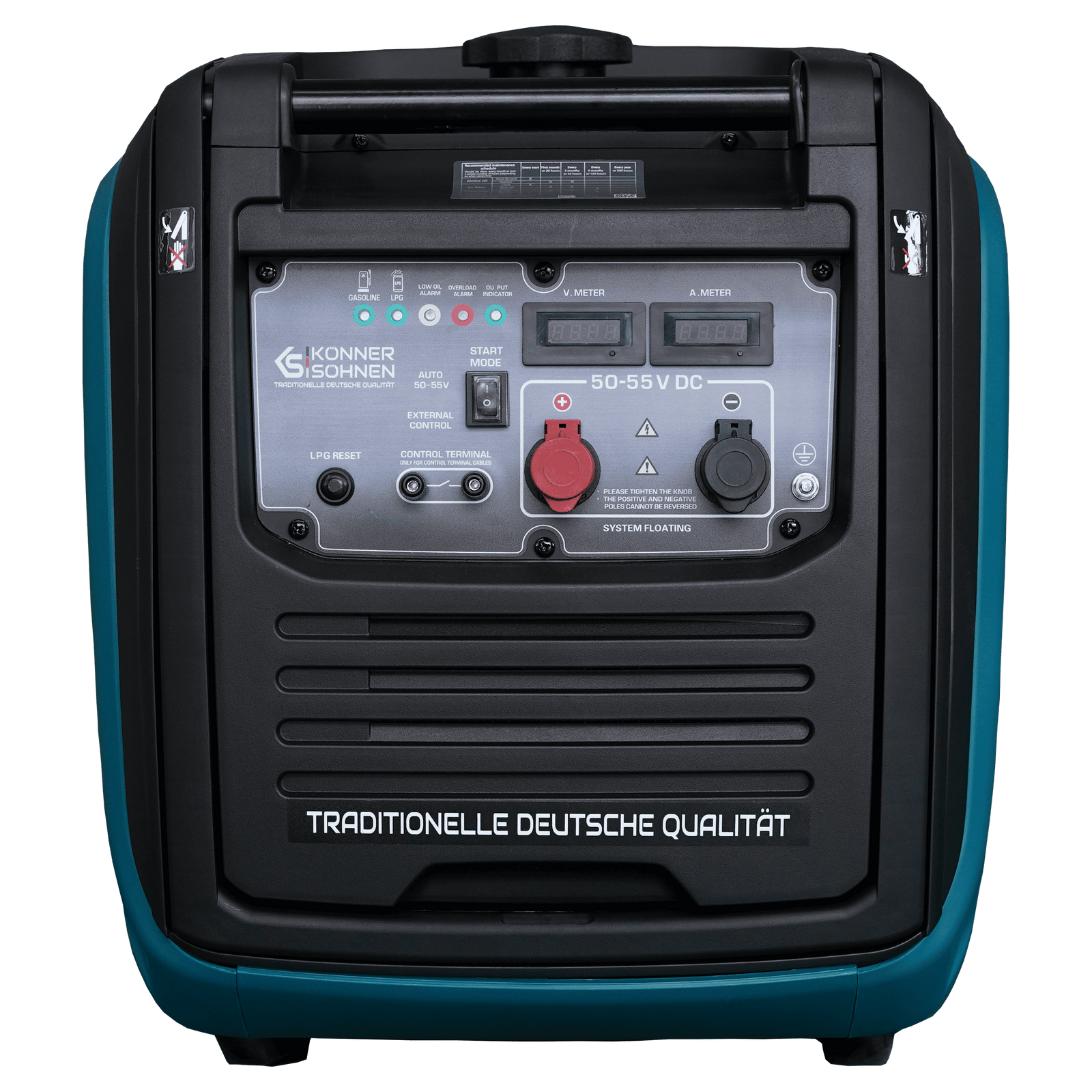 KS 48VGS-DC Gelijkstroomgenerator, versie 50–55V